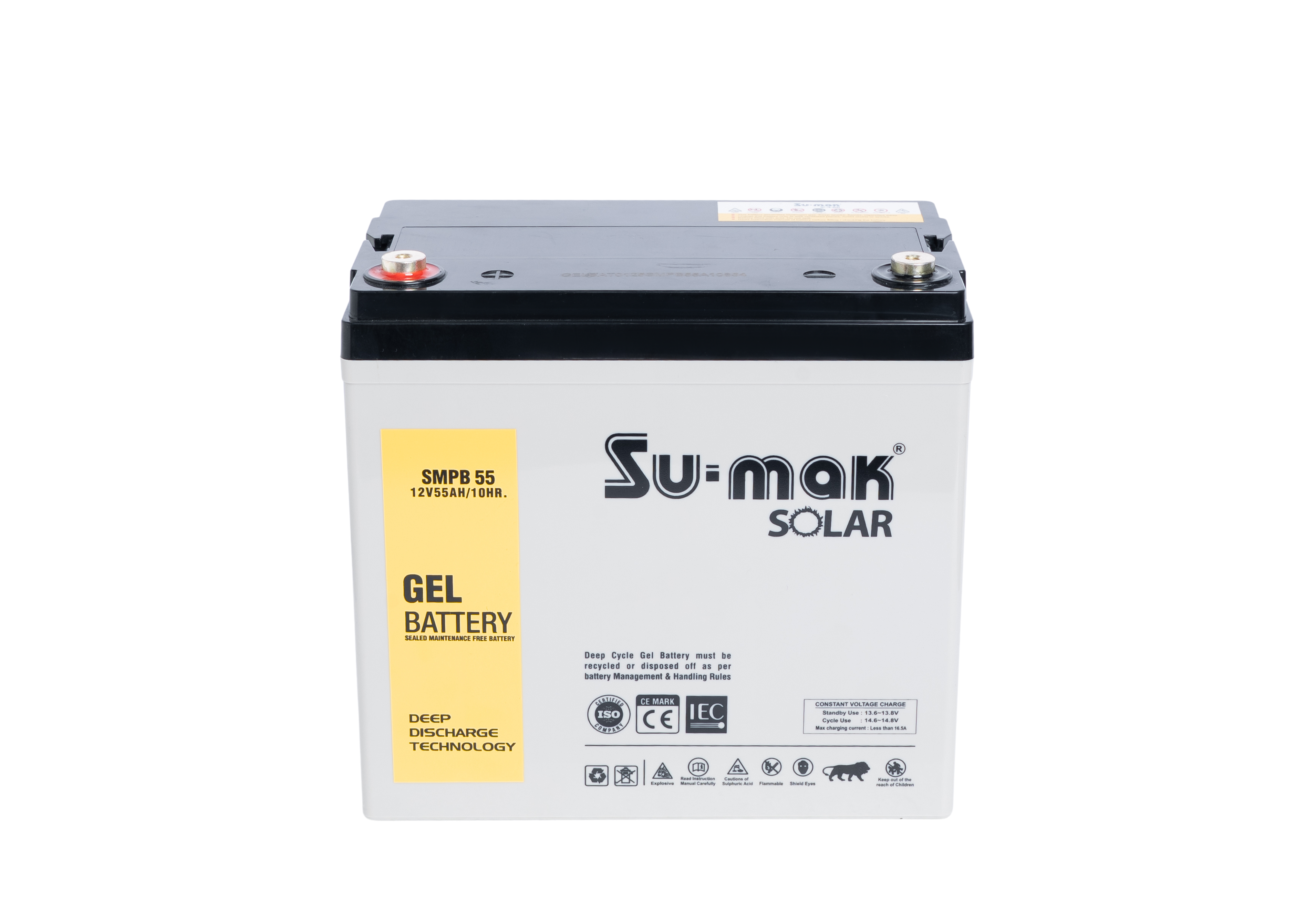 Su-mak SOLAR SMPB GEL BATTERY 55AH/12V