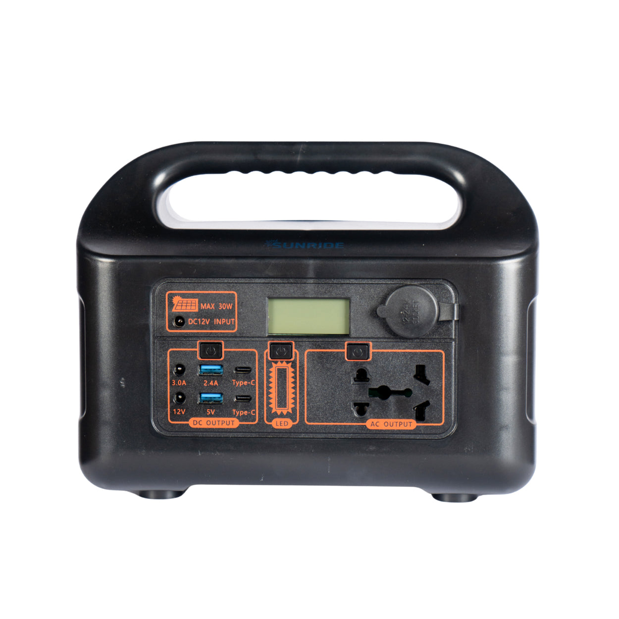 SUNRIDE PORTABLE POWER STATION AC300 (166WH, 15AH)