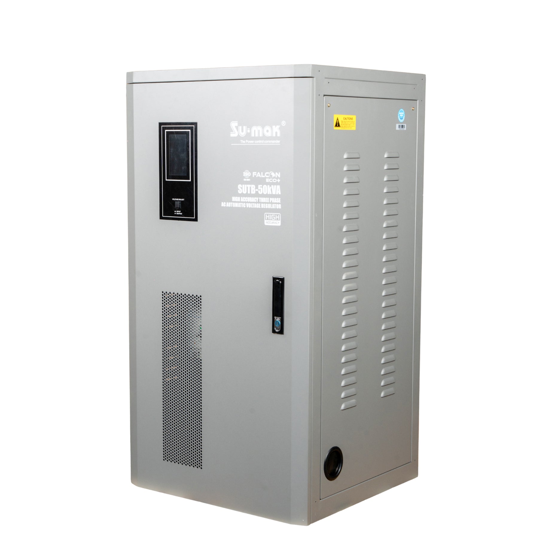 SUMAK SOLAR SUTB-50KVA Three Phase Servo Type AC Automatic Voltage Regulator, High Accuracy Voltage Stabilizer