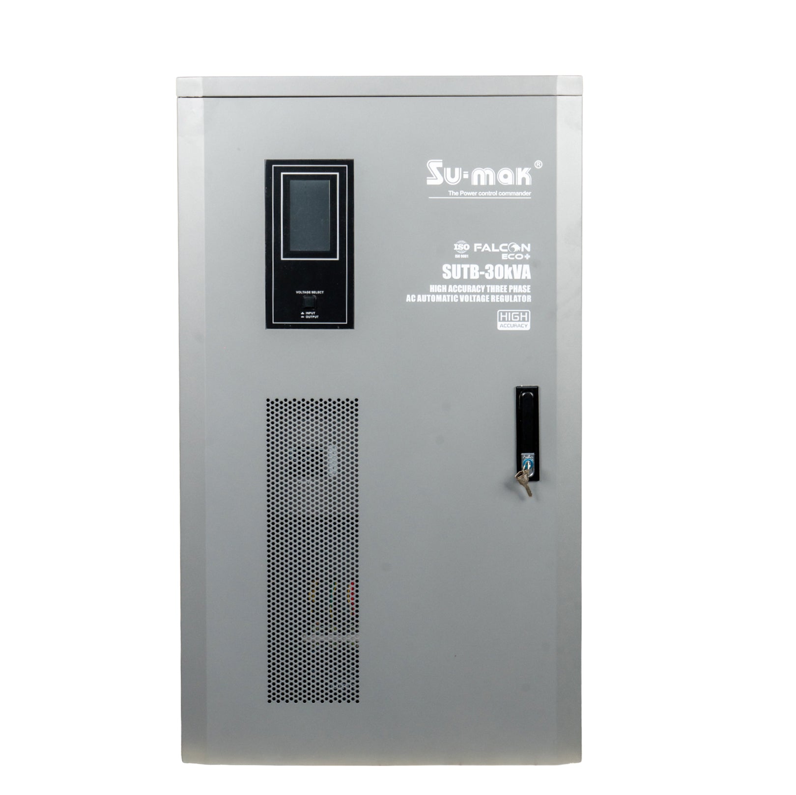 SUMAK SOLAR SUTB-30KVA Three Phase Servo Type AC Automatic Voltage Regulator, High Accuracy Voltage Stabilizer