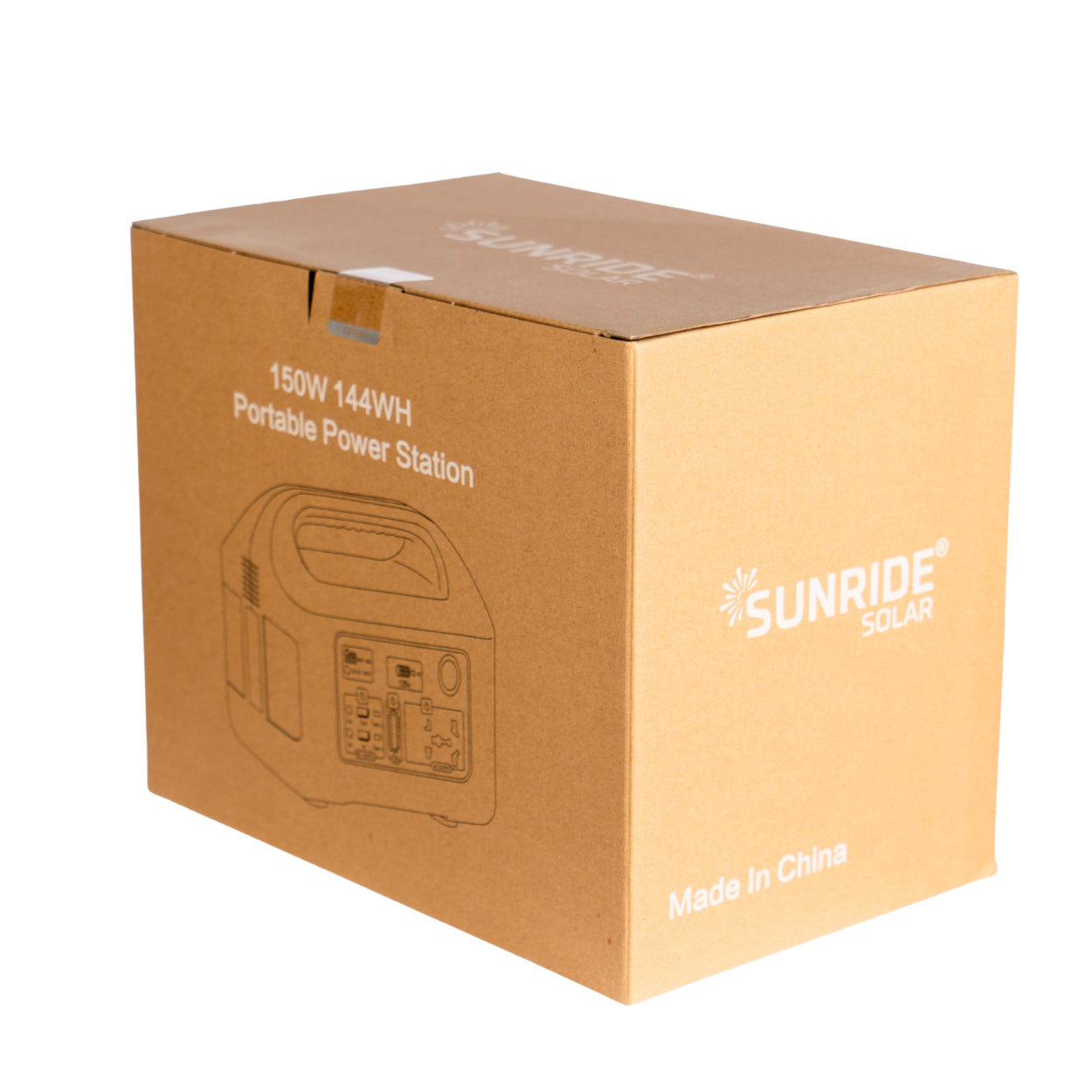 SUNRIDE PORTABLE POWER STATION AC150 (144WH , 13AH)