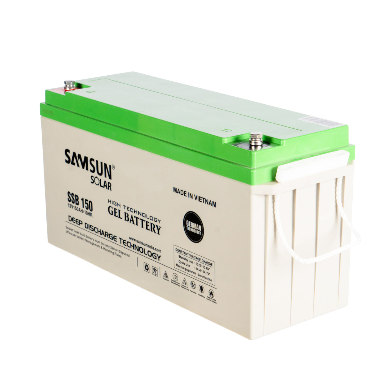 SAMSUN SOLAR GEL BATTERY 150AH/12V
