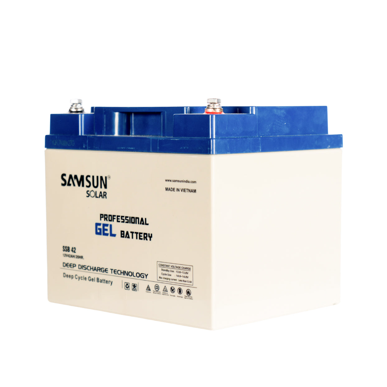 SAMSUN SOLAR GEL BATTERY 42AH/12V