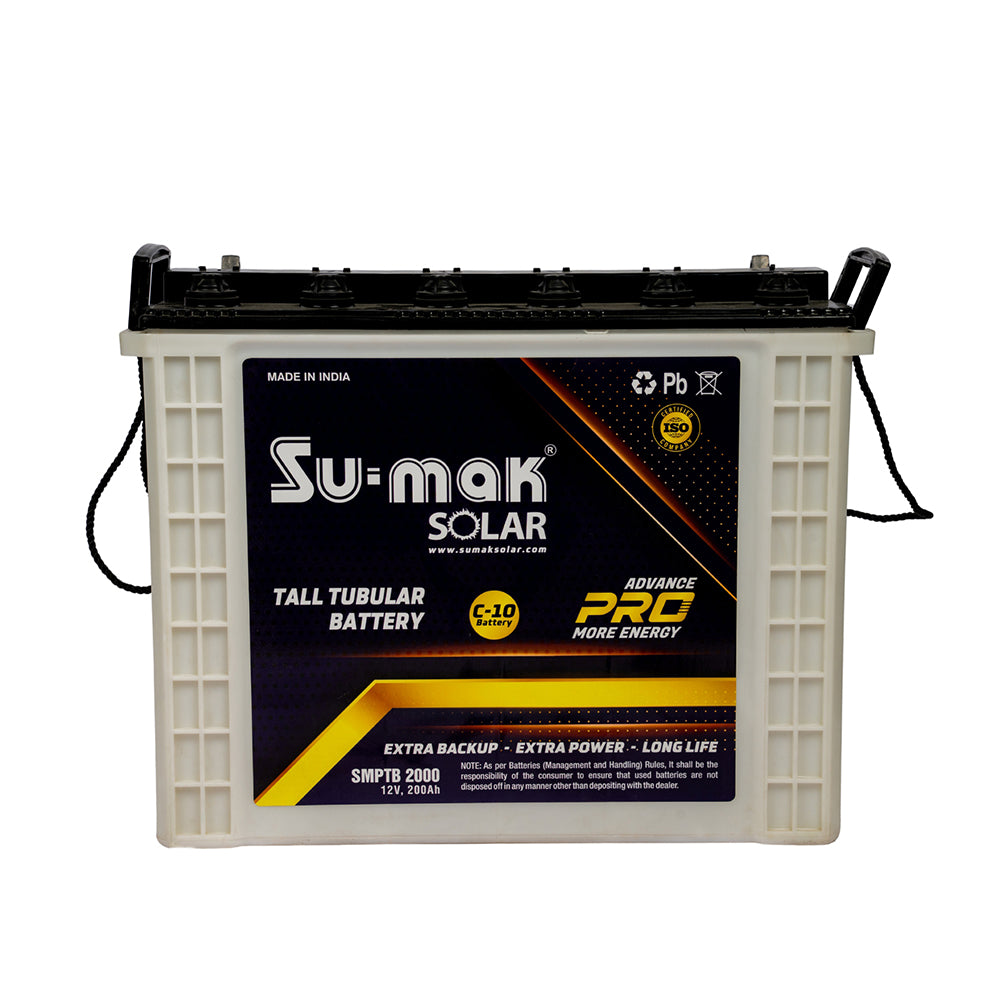 SUMAK TALL TUBULAR BATTERY ADVANCE PRO 200AH/12V (C-10)